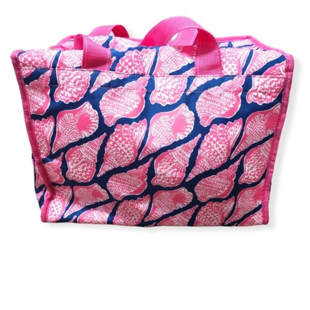 Lilly Pulitzer Beach Pink & Blue Cooler, NWT - Picture 2 of 6